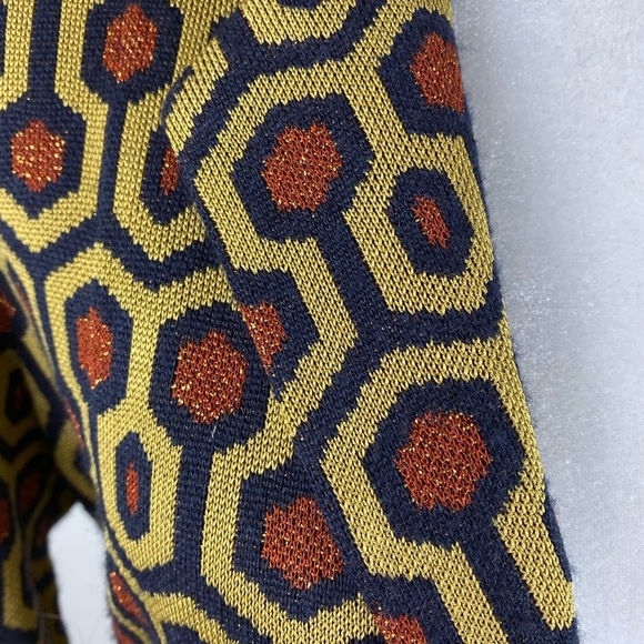 Geometric Patterned Blazer - Multicolor - Picture 15 of 16